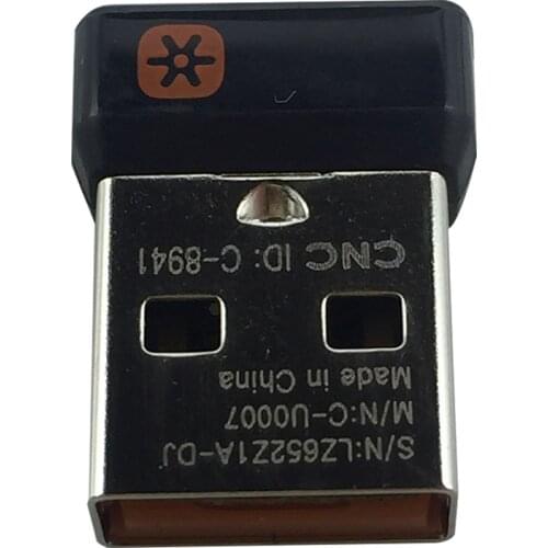 100pcs/lot Genuine 6 Channel Unifying USB Wireless Receiver Dongle for Mouse Keyboard M215 M235 M325 M545 M705 etc