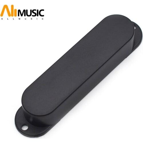20PCS Matt Electric Guitar ST Single Coil Pickup Sealed Cover Solid ABS Pickup Cover 83x18.5x14mm Black