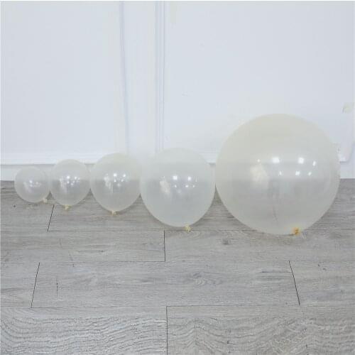 5/10/18/24/36 inch Thick Clear Latex Balloons Transparent Balloons Wedding Party Birthday Decoration Inflatable Air Balls