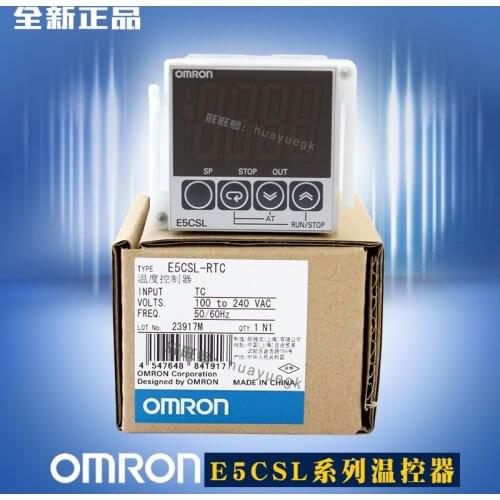 E5CSL-RTC E5CSL-QTC E5CSL-RP E5CSL-QP E5EWL-R1TC E5EWL-Q1TC E52-CA1DY M6 1M OMRON Omron Thermostat