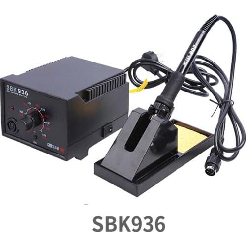 BAKON SBK936 50W Constant Temperature Soldering Station Ceramic Core Anti-static Rework Station for PCB Motherboard Welding Tool