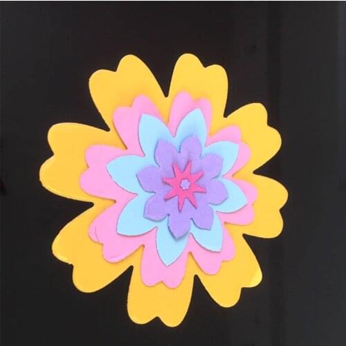 Fashion Metal Cutting Dies Stencil for DIY Scrapbooking Embossing knife mould Paper Cards Flower album Crafts Diecuts New design