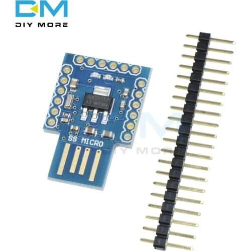 Pro Micro Mini SS Beetle Virtual Keyboard ATmega32u4 Module For Arduino 16Mhz 3.3V 5V IO UART I2C SPI PWM Interface Board