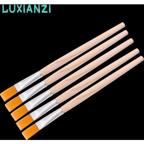 LUXIANZI 2pc Anti Static Dust Cleaning Brush With Wooden Handle For Mobile Phone Tablet PCB Repair Clean Tools Dusting Brush