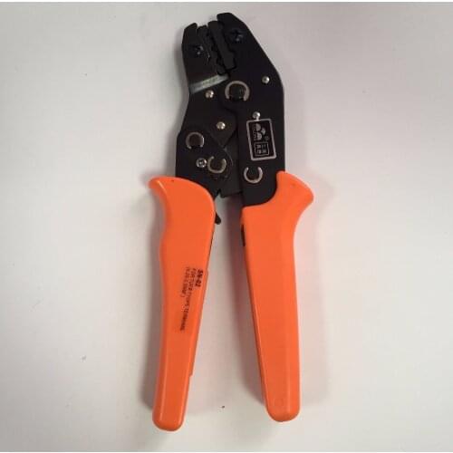 SN-02 SNA-02 Hand Tool Mini European Style Crimping Plier Crimper For Non-Insulated Terminals AWG 24-14 0.25-2.5mm2