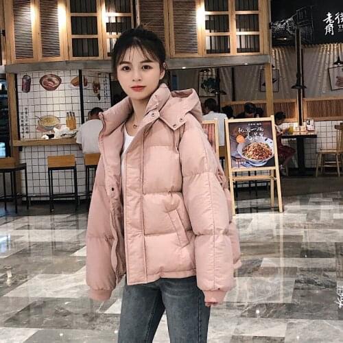 Womens Winter Jacket 2020 Winter Coat Women Elegant Down Cotton Coats Puffer Jackets Female Hooded Parkas Chaqueta Mujer TN971