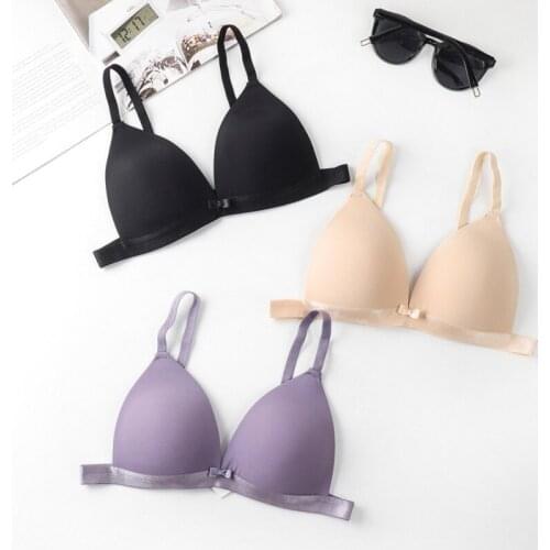 Sexy Seamless Bras Women No Wire Push Up Underwear Adjustable Shoulder Strap Bralette Sexy Lingerie Female Intimates 2021