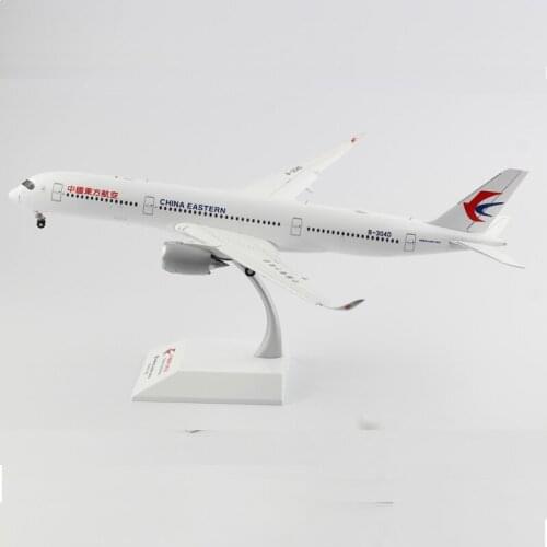 1:200 Scale China Eastern Airways A350-900 Airlines Model with Base Alloy Aircraft For Collectible Souvenir Show Gift Toys