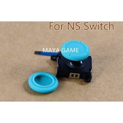 1pc Silicone Thumb Stick Grip Caps 3D Analog Joysticks Cover Case For Nintend Switch Lite NS switch Joy-Con Joypad