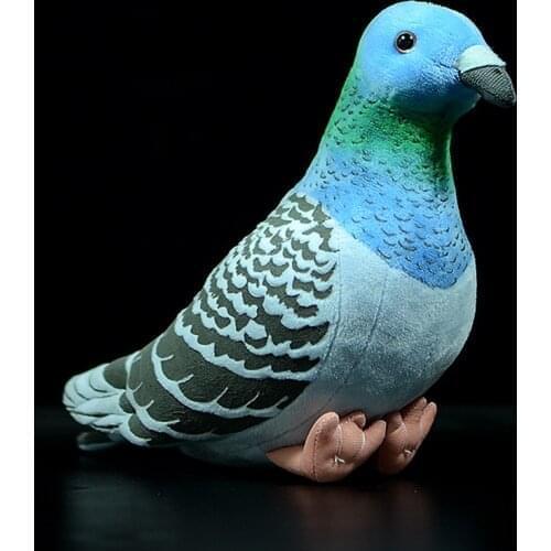 19cm Cute Wild Pigeons Simulation Rock Pigeon Dolls Super Cute Columba Llivia Pigeon Dolls Small Letter Pigeons Plush Toys Gifts