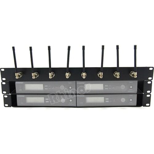 1U Rack Mount,Shelf Tray Case, Patch Panel, Antenna Cable Extension for SLX4 288 Sennheise ew100G2 G3 ew135 G2 G3 Wireless Mic
