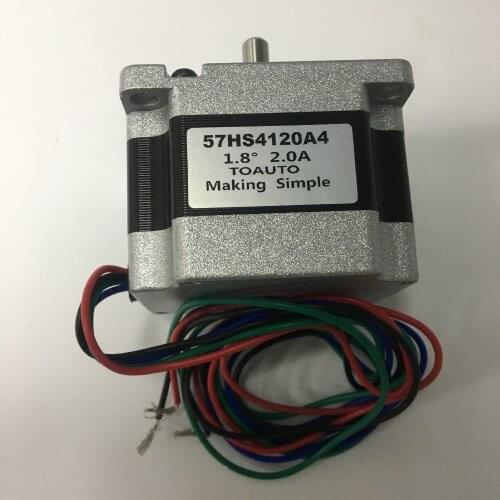 2A Stepper Motor Nema 23 Two Phases 1.8 degree 41mm Motor for Laser Marking Machine 0.55NM/ 79oz.in