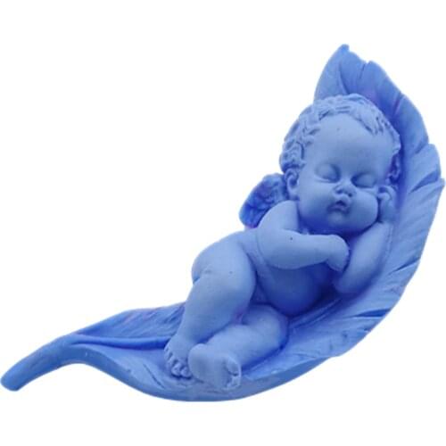 Sleeping Baby Design Soap Mold 3D Silicone Mold for Soap Cake Chocolate Molds Resin Crafts Aromatherapy Gypsum Mold