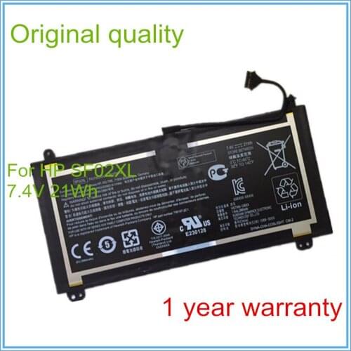 7.2V 21WH New Original Laptop Battery for SF02XL HSTNN-DB6H