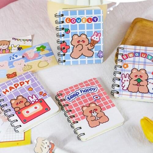 Student Notebook Diary Cute Mini Loose-Leaf Notebook Business Notebook School Office Supplies Handbook Drop Shipping Wholesale