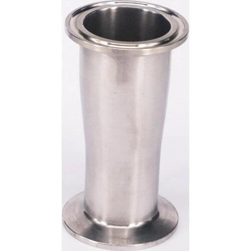 38mm Turn to 32mm O/D 304 Stainless Steel Sanitary Ferrule Concentic Reducer Pipe Fitting 1.5" Tri Clamp