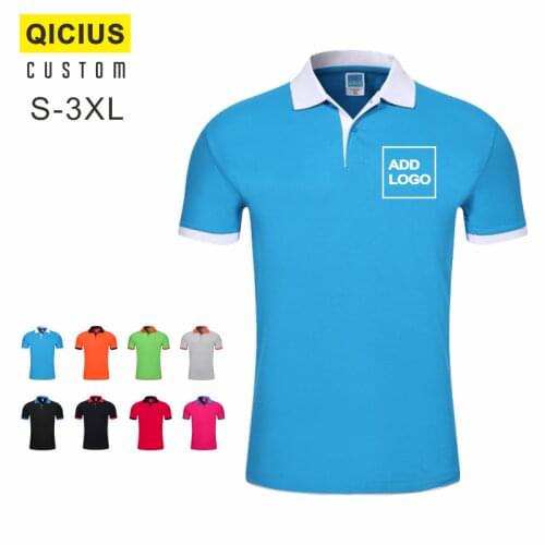 Customized Clothing Text DIY Logo Design Photo Camisas De Polo Uniform Company Team Apparel Advertising Polo Shirt Breathable