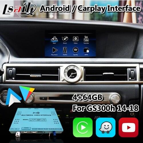 Android Carplay GPS Navigation Interface for Lexus GS300h GS 2012-2015 Model with Mouse Control Youtube