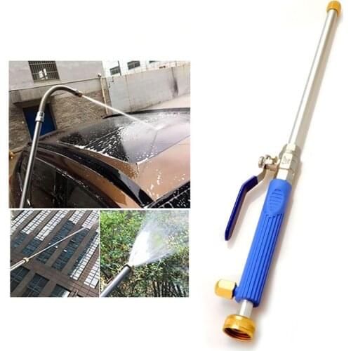 Hydro Jet Power Washer Wand High Pressure Water Hose Attachment Nozzle Extendable Garden Watering Sprayer