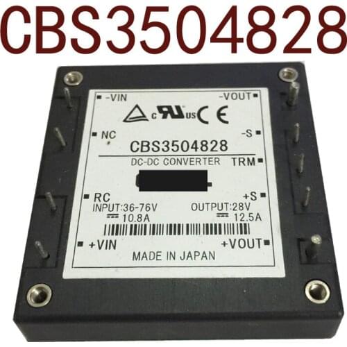 Original-- CBS3504828 input48V-output28Vwatt350W 12.5A DC/DC 1 year warranty {Warehouse spot photos