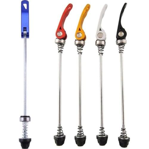 Pair Bike Bicycle Cycling Wheel Hub Skewers Quick Release Bolt Lever Axle
