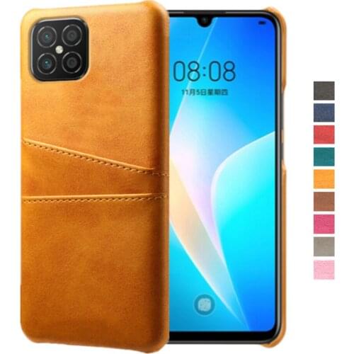 Retro PU Leather Cover Funda On The For Huawei Nova 8 SE Coque Card Slots Wallet Case For HUAWEI Nova8 Se 6.53" 2020 Capa Shell