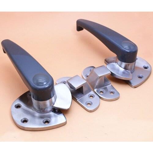 Steamer Door Handle Stainless Steel Seafood Steamed Cabinet Handle Accessory Hinge