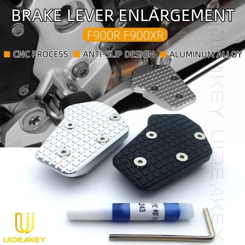 For BMW F900R F900XR 19-21 Brake Lever Enlarger Motorcycle Rear Brake Lever Pedal Extender Foot Peg Enlarge Extension Accessorie