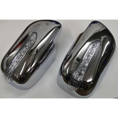 High Quality High Quality Chrome Mirror Cover With LED Side Blinker for Toyota Yaris 06-08 (Hatchback) free shipping