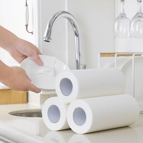 2 Rolls Of Kitchen Paper Absorbent Paper Towels For Household Chores