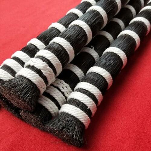 1000g 70-75cm violin / viola bow hair Mongolian black horse hair