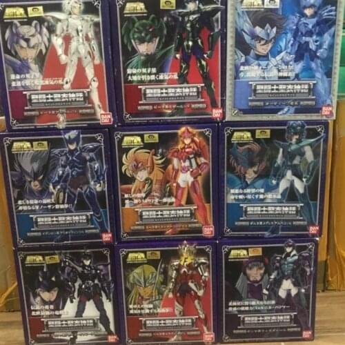 Bandai Anime Model Decoration Hand-made Japanese Version Saint Cloth Myth Nordic Edition 1.0 God Warrior Set Saint Seiya Gift