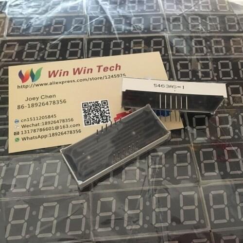 Free shipping 100PCS 0.56 inch red digital tube 4 positive negative HSN5642S 12 pin HS410561K-32 5643AS 5643BS 5463AS 5463BS