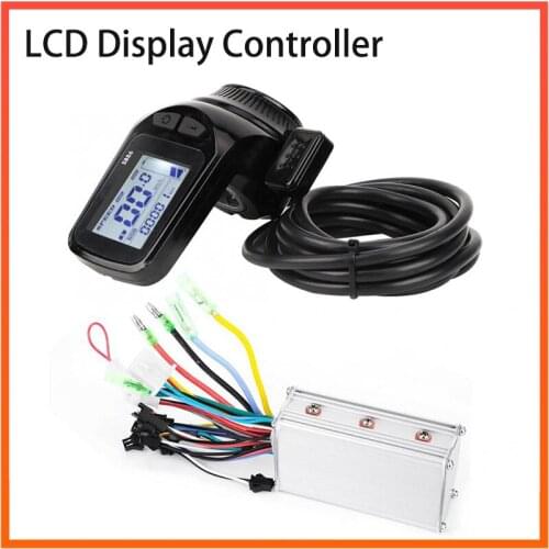 24/36/48V 350W Electric Bicycle Brushless Controller Waterproof Scooter Motor Controller With LCD Display Electric Bicycle Part