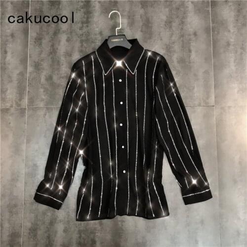 Блузки в полоску Cakucool China At AliExpress
