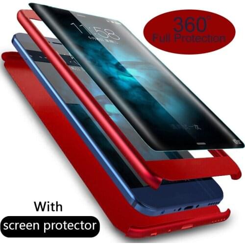 360 Degrees Case For Samsung Galaxy A81 S20 PLUS Ultra A51 A71 A10S A20S NOTE 10 PRO A2 CORE A20E S10 Shockproof 9H Glass Cover