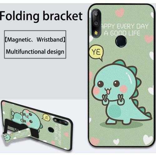 Luxury Wrist Strap Case For Asus Zenfone Max Pro M2 ZB631KL ZB633KL Phone Car Holder Back Covers For Asus 5Z ZE620KL ZS620KL