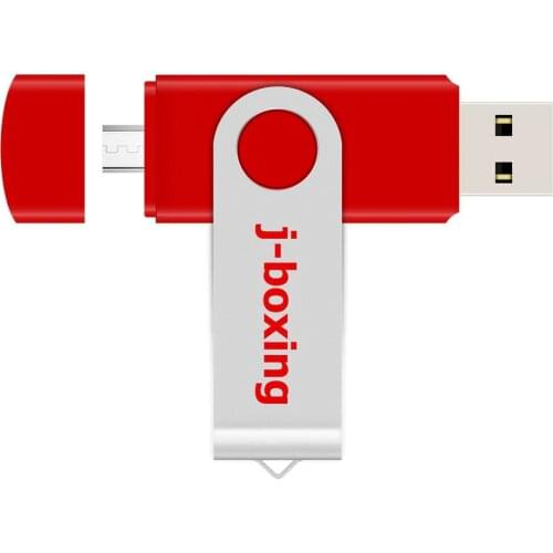 J-boxing OTG флешка 16 гб USB Memory Stick Dual Port Pendrive 16gb Micro USB Flash Drives for Computer Samsung Huawei Xiaomi