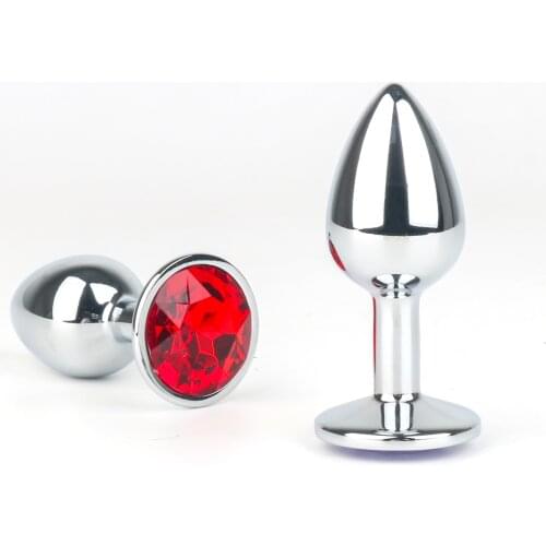 Metal Anal plug 6 Color Sex toys For Men Women intimate Butt plug Tail Ass Dildo Male Female Goods for adults 18 Erotic Products