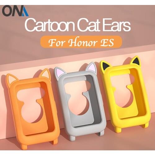 Cute Soft Silicone Case for Huawei Honor Watch ES Cover Protection Shell for Honor Watch ES Bumper