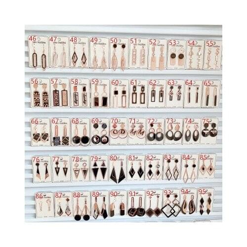 Fashion New Womens Acrylic Drop Earrings Hot Selling Long Dangling Earrings Gift For Women Party Wedding Jewelry Brincos