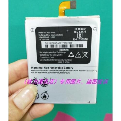 FOR Karbonn Aura Power battery 4000mAh Original New Replacement Battery with Repair Tools