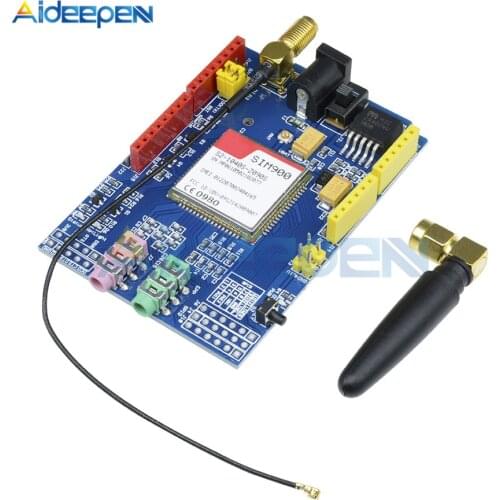 SIM900 GPRS/GSM Shield Development Board Quad-Band Module For Arduino Compatible