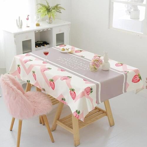 Ternholm Linen Tablecloths On The Table