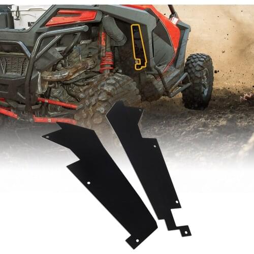 UTV KEMIMOTO Rear Fender Flares Mud Flap Guard for Polaris RZR Pro XP/XP 4 2020 2021 2022 2/4 Seats