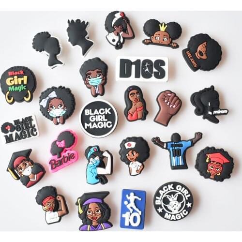 1 Pcs DIY Shoe Buckle Accessories Summer Hole Shoes Accesories Fashion Party Gift Creativity PVC Kids Cartoons Charms Kids