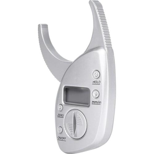 5 Pcs /Package Electronic Body Fat Caliper Monitors Analyzer Digital Skinfold Measurement Tester Caliper Muscle Keep Slimming