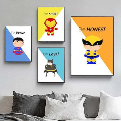 5D DIY Diamond Painting Marvel Superhero Cartoon Spider-Man Avengers Diamond Embroidery Wall Art Childrens Room Decor