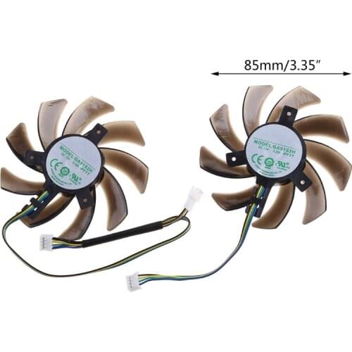 YYDS 85MM GPU Cooler Fan For Maxsun GTX1060 1070 1080 GTX1070Ti Palit Graphics Cards