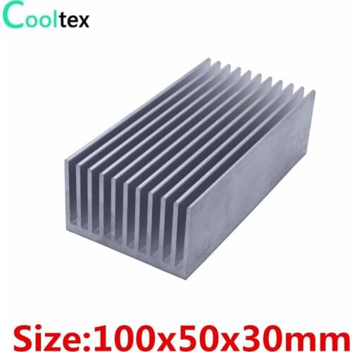 100x50x30mm Aluminum HeatSink Heat Sink radiator for electronic LED COOLER cooling